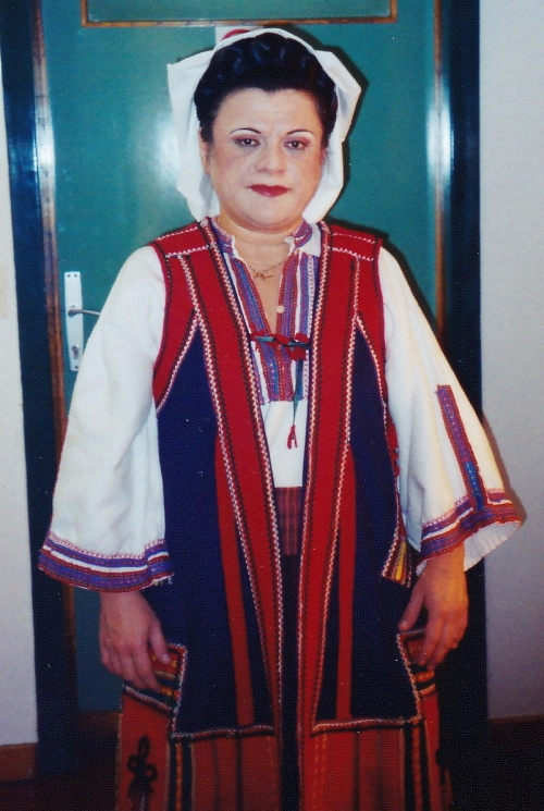 Neda Martić kao Doma, Jakov Gotovac <em>Ero s onoga svijeta</em>, HNK u Zagrebu 2004.