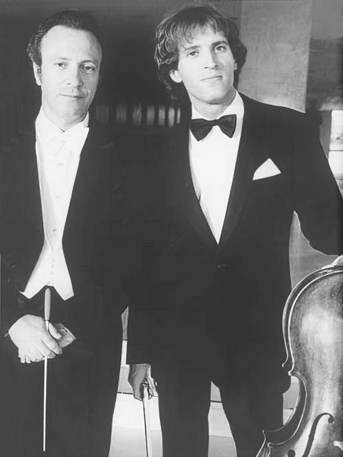 Pavle Dešpalj s bratom Valterom Dešpaljom, violončelistom koji je završio studij na Juilliard School u New Yorku 