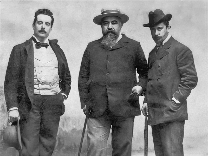 Giacomo Puccini, Luigi Illica i Giuseppe Giacosa