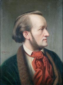 Richard Wagner, ulje na platnu Cäsara Willicha