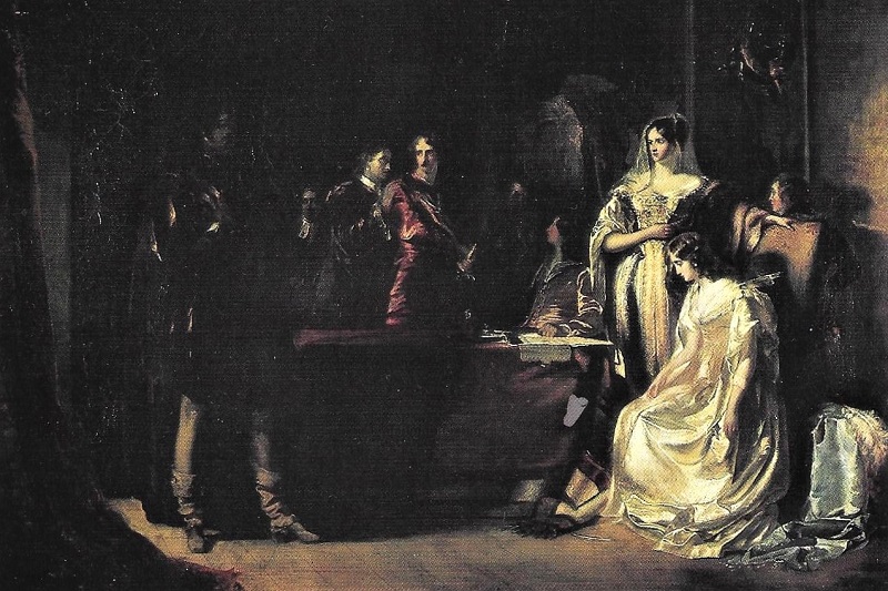 Robert Scott Lauder, <em>Potpisivanje bračnog ugovora</em> 