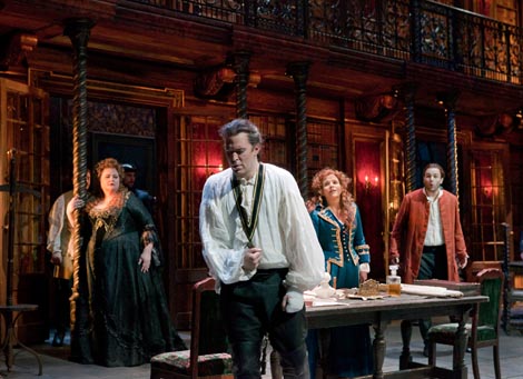 The Metropolitan Opera New York: Georg Friedrich Händel, Rodelindia, dir. Harry Bicket, red. Stephen Wadsworth, foto: © Ken Howard