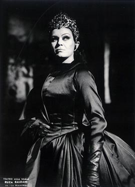 Ruža Pospiš-Baldani (Fricka) – Richard Wagner, Walküra, Teatro alla Scala, Milano, 1973./74.