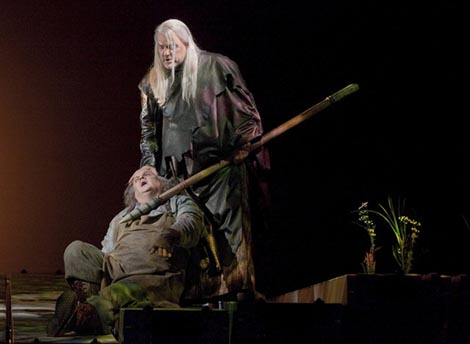 Metropolitan opera New York, Richard Wagner, Siegfried, dir. Fabio Luisi, red. Robert Lepage, foto: Ken Howard / Metropolitan Opera