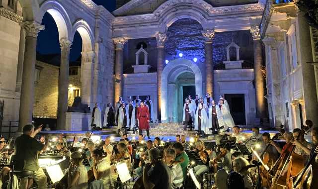 66. Splitsko ljeto, HNK Split, Giuseppe Verdi, <em>Lombardijci</em>, Peristil, 2020.