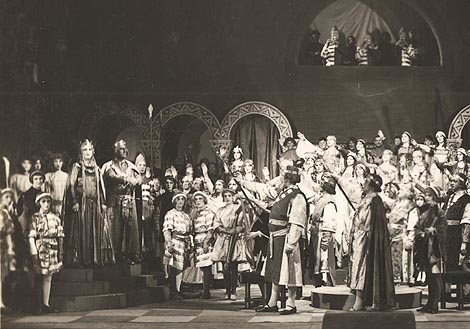 Narodno kazalište, Zagreb: Richard Wagner, Tannhäuser, dir. Milan Sachs, red. Tito Strozzi, 1930.