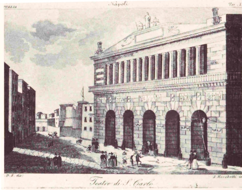 Teatro di San Carlo, Napulj, 19. stoljeće