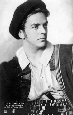 Tino Pattiera (Don José) – Georges Bizet, Carmen, Dresden, 1916.