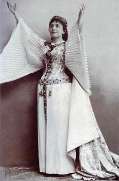 Milka Trnina kao Elizabeta u Tannhäuseru