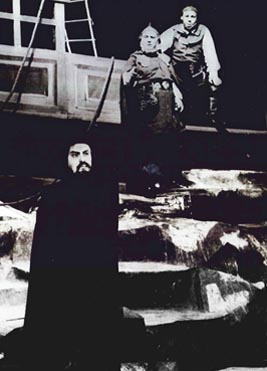 Tomislav Neralić (Holandez), Josip Križaj (Daland), Franjo Paulik (Kormilar); HNK u Zagrebu, Richard Wagner, Ukleti Holandez, dir. Milan Sachs, red. Tito Strozzi, 1953.