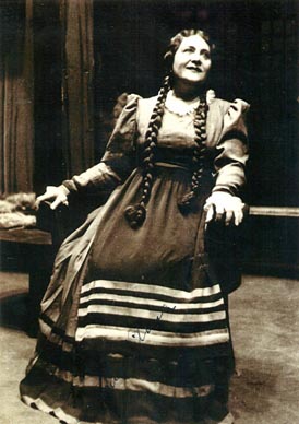 Vilma Nožinić (Senta) – Richard Wagner, Ukleti Holandez, Zagreb, 1941.