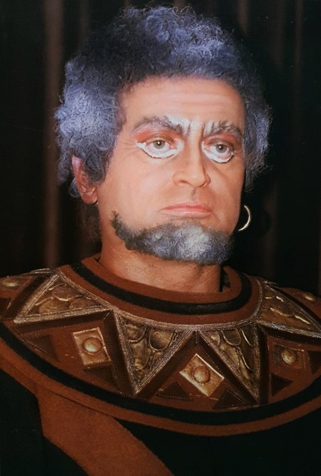 Vitomir Marof kao Amonasro, Giuseppe Verdi, <em>Aida</em>, HNK u Zagebu 1997.