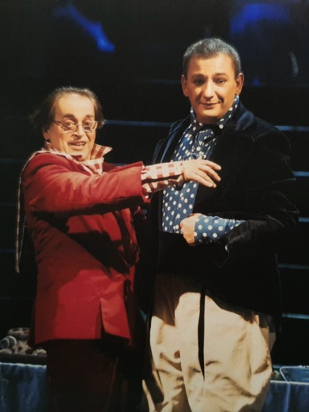 Vitomir Marof (Piet Grooth) i Ozren Bilušić (Boonekamp), Blagoje Bersa, <em>Postolar od Delfta</em>, HNK u Zagrebu, premijera 2012. 