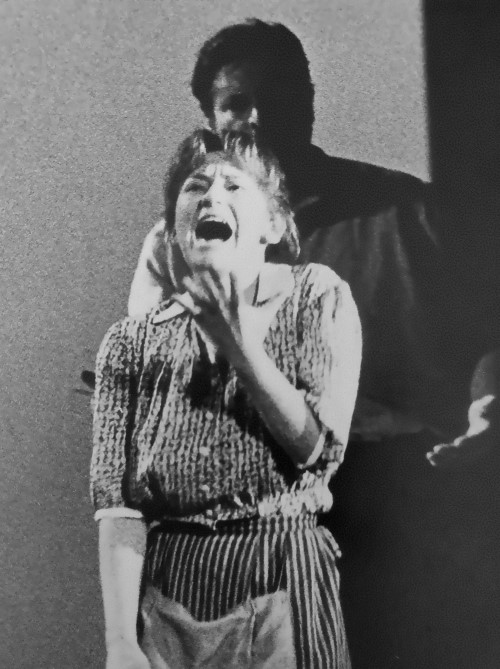 Doyle Wilcox (Števa) i Vlatka Oršanić (Jenůfa), Leoš Janáček <em>Jenůfa</em>, Staatstheater Darmstadt, premijera 1993.