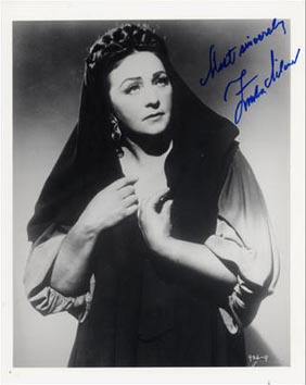 Zinka Milanov (Santuzza) - Pietro Mascagni, Cavalleria rusticana