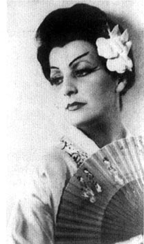 Zlata Butković (Cho-Cho-San) – Giacomo Puccini, Madame Butterfly, Narodno kazalište, Split, 1948.