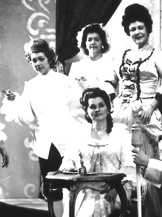 Zorka Wolf (Maršalica), Richard Strauss, <em>Kavalir s ružom</em>, Narodno kazalište „Ivana Zajca", Rijeka, 1966.