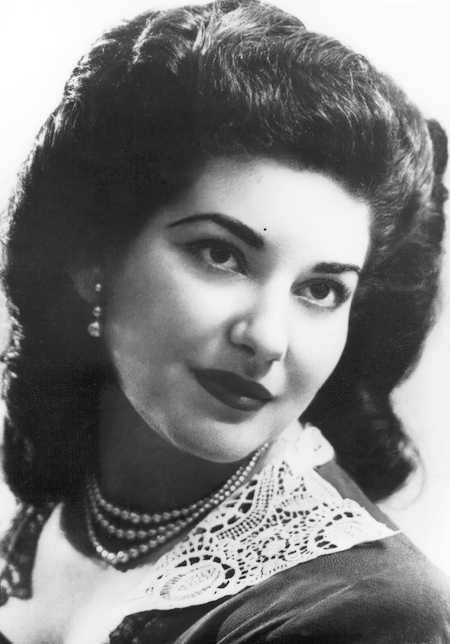 Maria Callas (New York 2. prosinca 1923. – Pariz, 16. rujna 1977.), fotografija iz mladosti